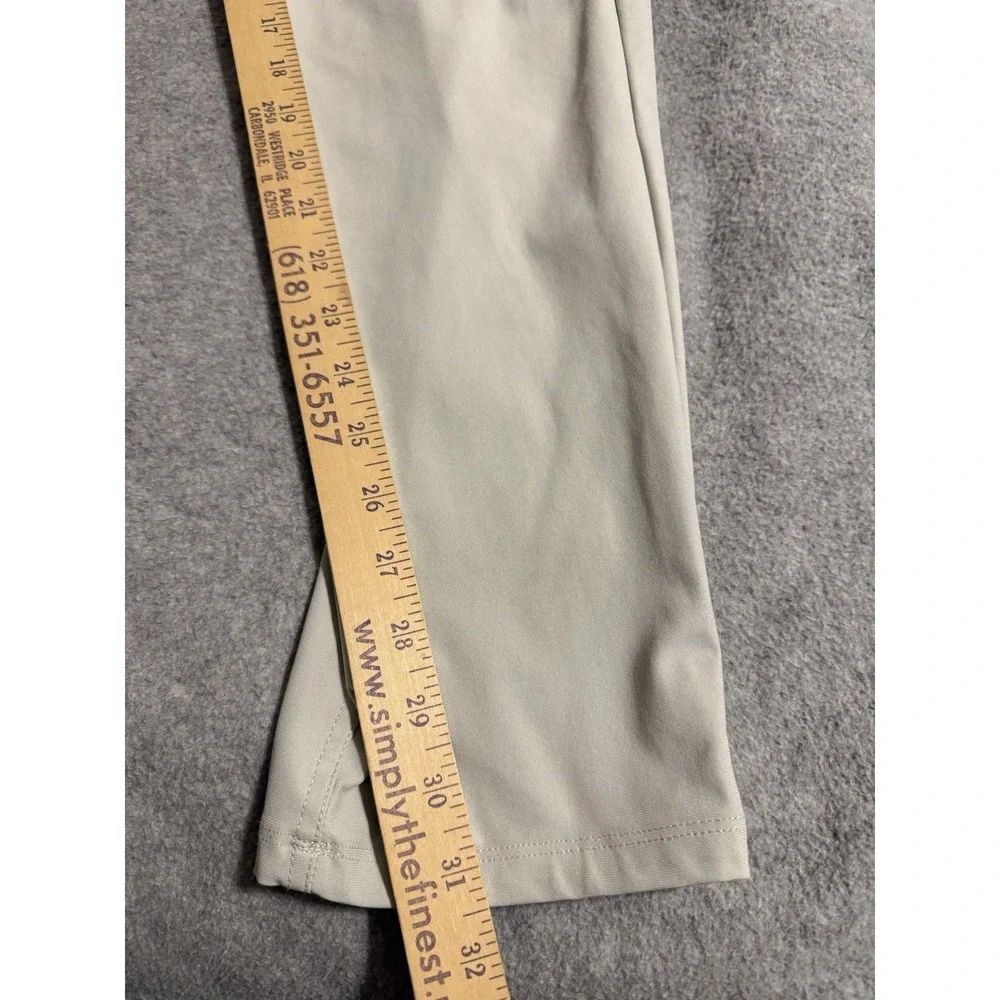 Lululemon Men 33 ABC Pants Cream Chino Classic Stretch Golf Preppy Travel Casual